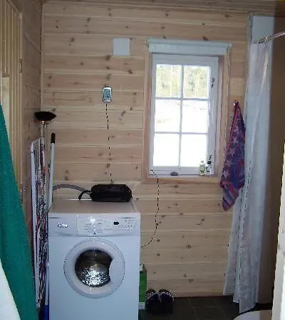 Дом отдыха Grosses Holzferienhaus Slappe Av Mit Sauna Врадал
