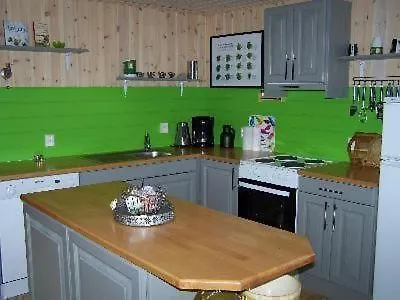 Сasa de vacaciones Grosses Holzferienhaus Slappe Av Mit Sauna