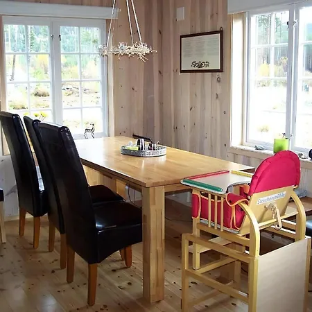 Grosses Holzferienhaus Slappe Av Mit Sauna *