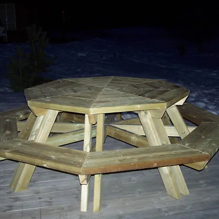 Дом отдыха Grosses Holzferienhaus Slappe Av Mit Sauna